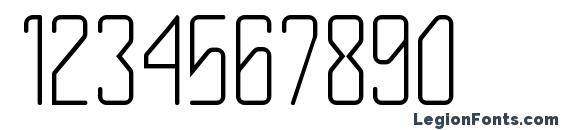 Gizmo Font, Number Fonts