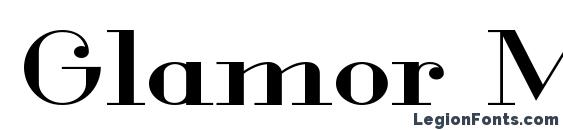 Glamor Medium Extended font, free Glamor Medium Extended font, preview Glamor Medium Extended font