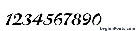 Glands Normal Font, Number Fonts