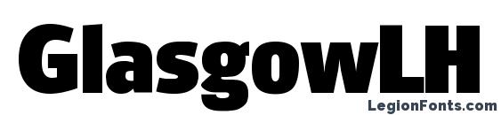 GlasgowLH Bold DB Font