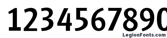 GlasgowSerial Medium Regular Font, Number Fonts