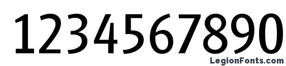 GlasgowSerial Regular Font, Number Fonts