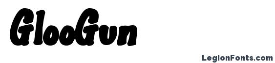 GlooGun font, free GlooGun font, preview GlooGun font