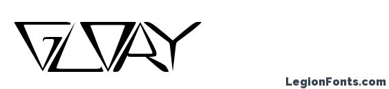 шрифт GlOrY, бесплатный шрифт GlOrY, предварительный просмотр шрифта GlOrY
