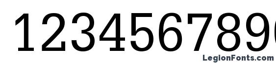 Glypha LT 55 Roman Font, Number Fonts