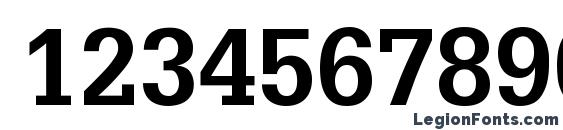 Glypha LT 65 Bold Font, Number Fonts