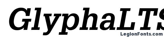 GlyphaLTStd BoldOblique font, free GlyphaLTStd BoldOblique font, preview GlyphaLTStd BoldOblique font