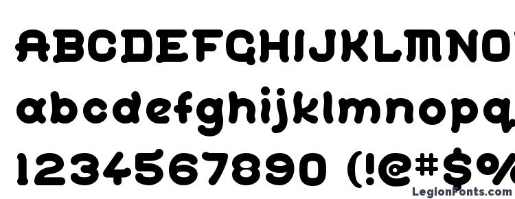 глифы шрифта Gohan, символы шрифта Gohan, символьная карта шрифта Gohan, предварительный просмотр шрифта Gohan, алфавит шрифта Gohan, шрифт Gohan