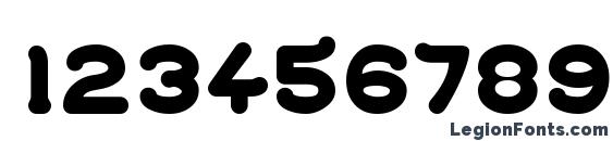 Gohan Font, Number Fonts