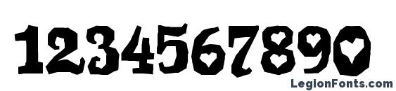 GomokuRg Regular Font, Number Fonts