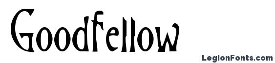 Goodfellow font, free Goodfellow font, preview Goodfellow font