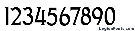 Goodfish Bold Font, Number Fonts