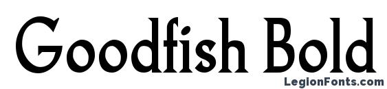 Goodfish Bold font, free Goodfish Bold font, preview Goodfish Bold font