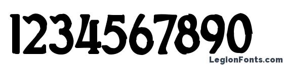 GoodfishInk Font, Number Fonts