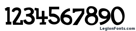 Goose Font, Number Fonts