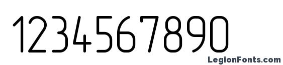 GOST 2.304 81 Font, Number Fonts