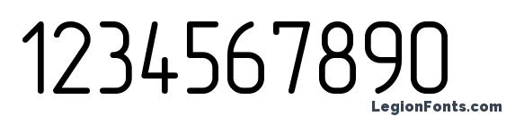 GOST 2.304 A Font, Number Fonts