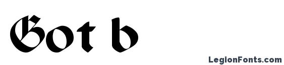 Got b Font, Free Fonts