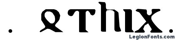 Gothic 1 Font