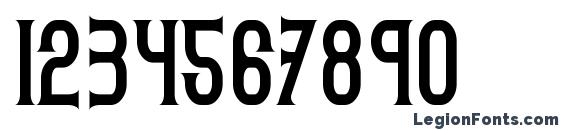 Gothicum Font, Number Fonts