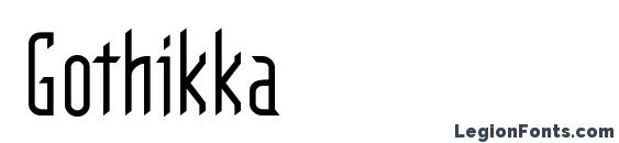 Gothikka Font