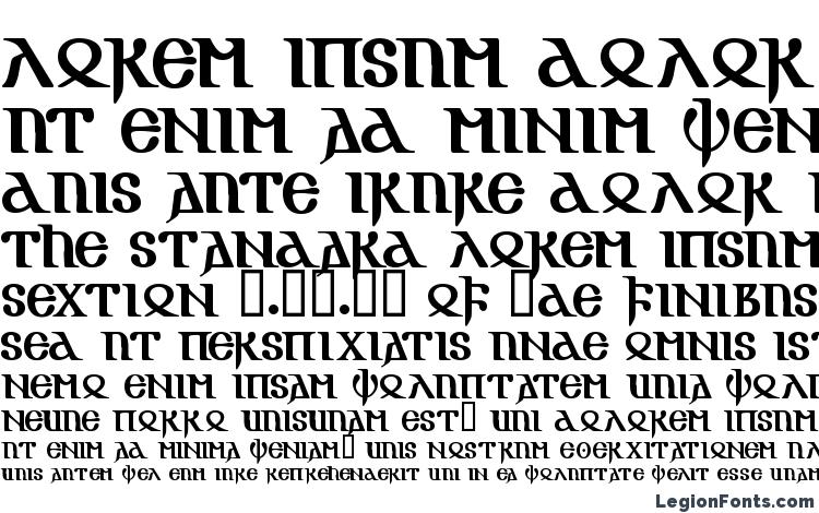 specimens Gotik aoe font, sample Gotik aoe font, an example of writing Gotik aoe font, review Gotik aoe font, preview Gotik aoe font, Gotik aoe font