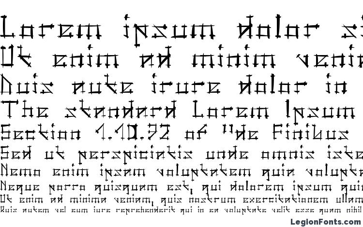 specimens Gotika brokas font, sample Gotika brokas font, an example of writing Gotika brokas font, review Gotika brokas font, preview Gotika brokas font, Gotika brokas font