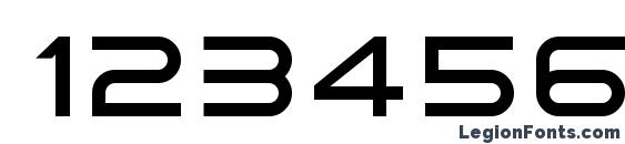 Gotthard Font, Number Fonts