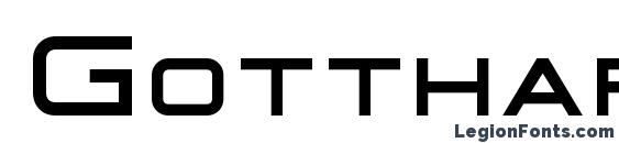 Gotthard Font
