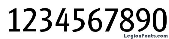 Goudita Sans SF Font, Number Fonts