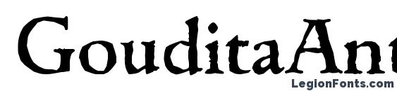 GouditaAntique Medium Regular Font