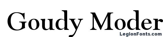 Goudy Modern MT Font