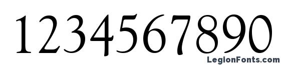 Goudy Old Style BT Font, Number Fonts