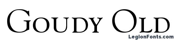 Goudy Old Style Small Caps & Old Style Figures Font