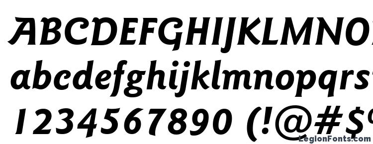 глифы шрифта Goudy Sans Bold Italic BT, символы шрифта Goudy Sans Bold Italic BT, символьная карта шрифта Goudy Sans Bold Italic BT, предварительный просмотр шрифта Goudy Sans Bold Italic BT, алфавит шрифта Goudy Sans Bold Italic BT, шрифт Goudy Sans Bold Italic BT