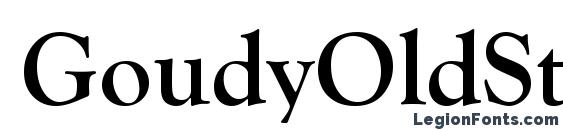GoudyOldStyT Bold Font