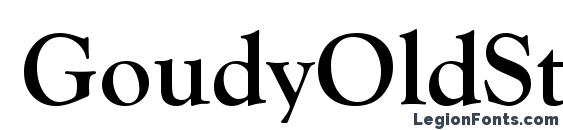 GoudyOldStyTEE Bold Font
