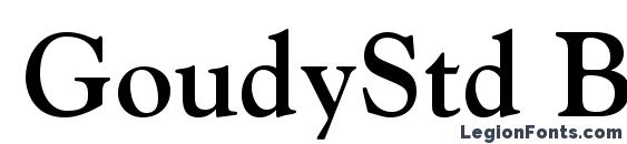 GoudyStd Bold font, free GoudyStd Bold font, preview GoudyStd Bold font