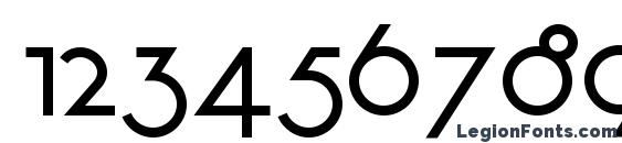 Grado Gradoo NF Font, Number Fonts