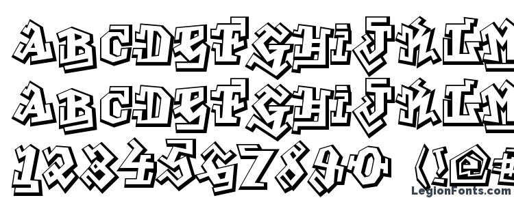 glyphs Graffiti Treat font, сharacters Graffiti Treat font, symbols Graffiti Treat font, character map Graffiti Treat font, preview Graffiti Treat font, abc Graffiti Treat font, Graffiti Treat font