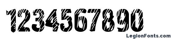 Graffiti2c Font, Number Fonts