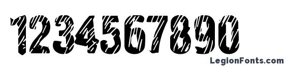 Graffiti2CTT Font, Number Fonts
