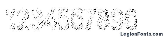 Шрифт Graffiti4CTT, Шрифты для цифр и чисел