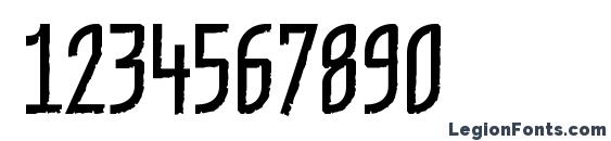 Grafilone LL Semi Bold Font, Number Fonts