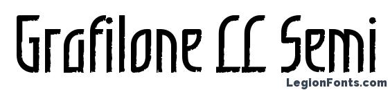 Grafilone LL Semi Bold font, free Grafilone LL Semi Bold font, preview Grafilone LL Semi Bold font