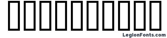 GrafOblique Italic Font, Number Fonts