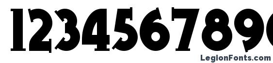 Gramophone NF Font, Number Fonts