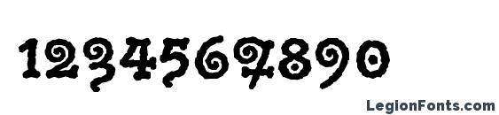 GramophoneITC TT Font, Number Fonts