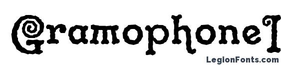 GramophoneITC TT Font