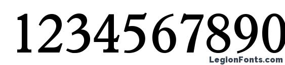 GranadaSerial Medium Regular Font, Number Fonts
